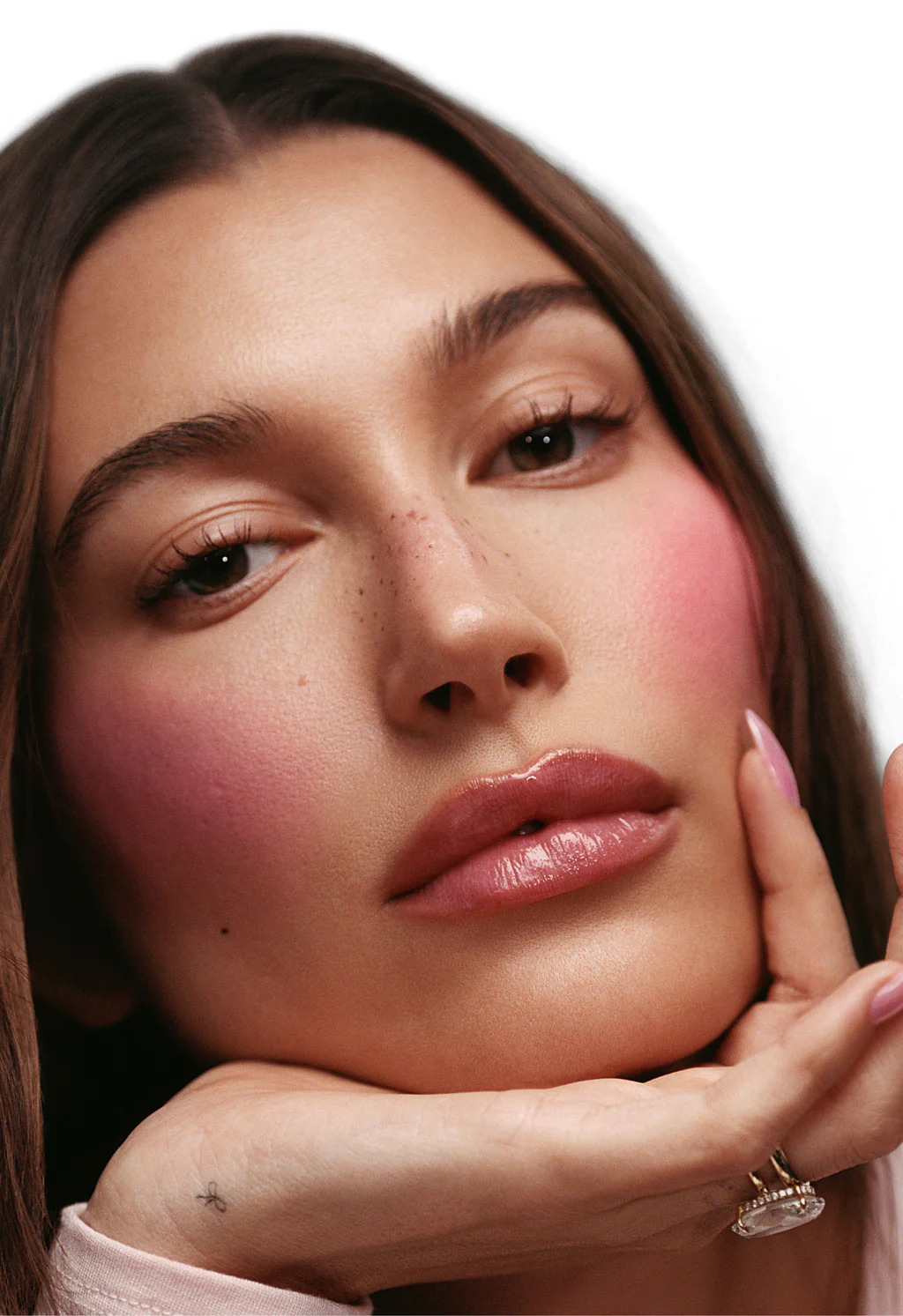 Лімітований тінт для вуст із пептидами RHODE SHORTCAKE BABY PINK Peptide Lip Tint The Tinted Lip Layer